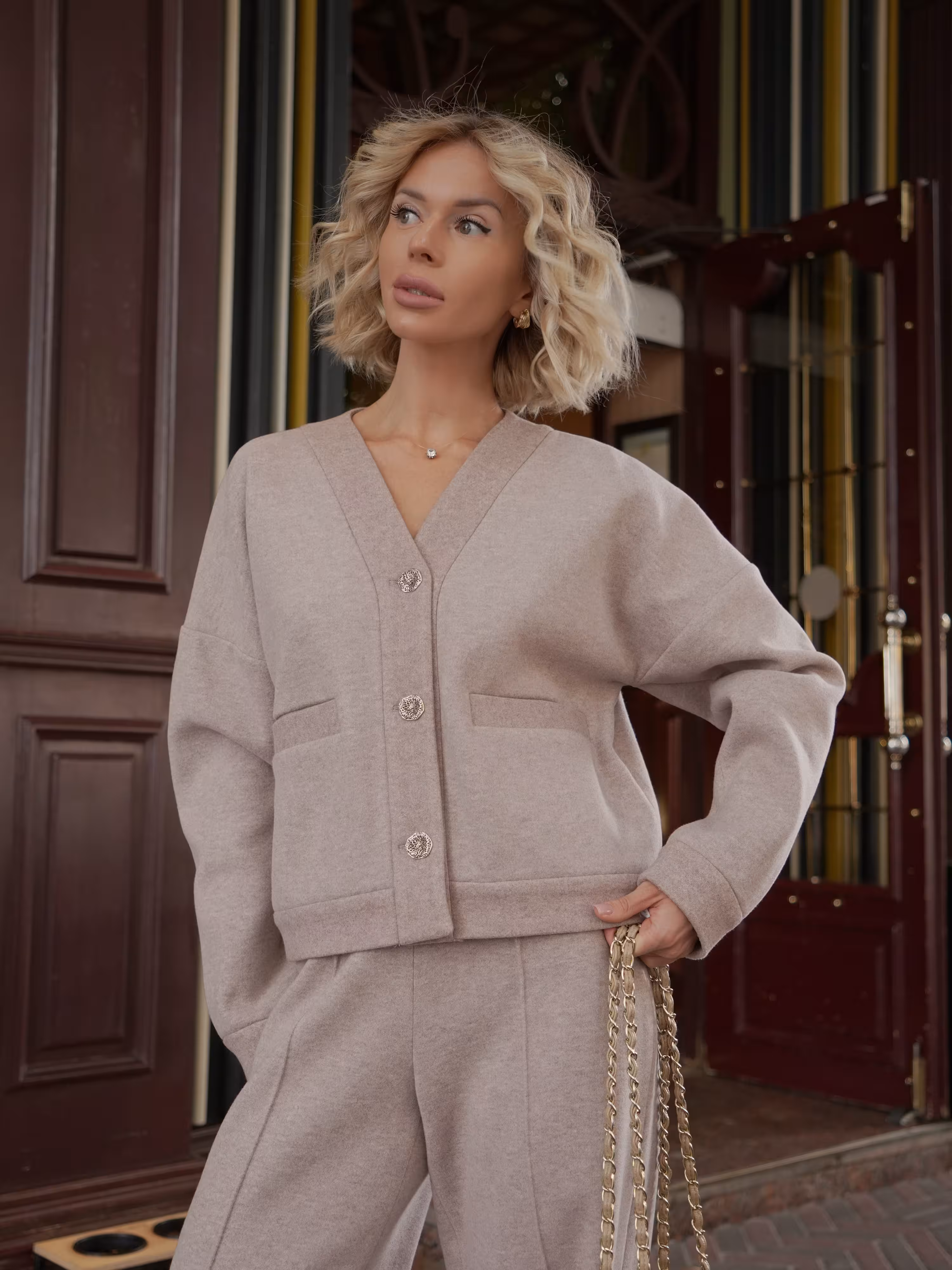 Cozy Wool Cardigan 1