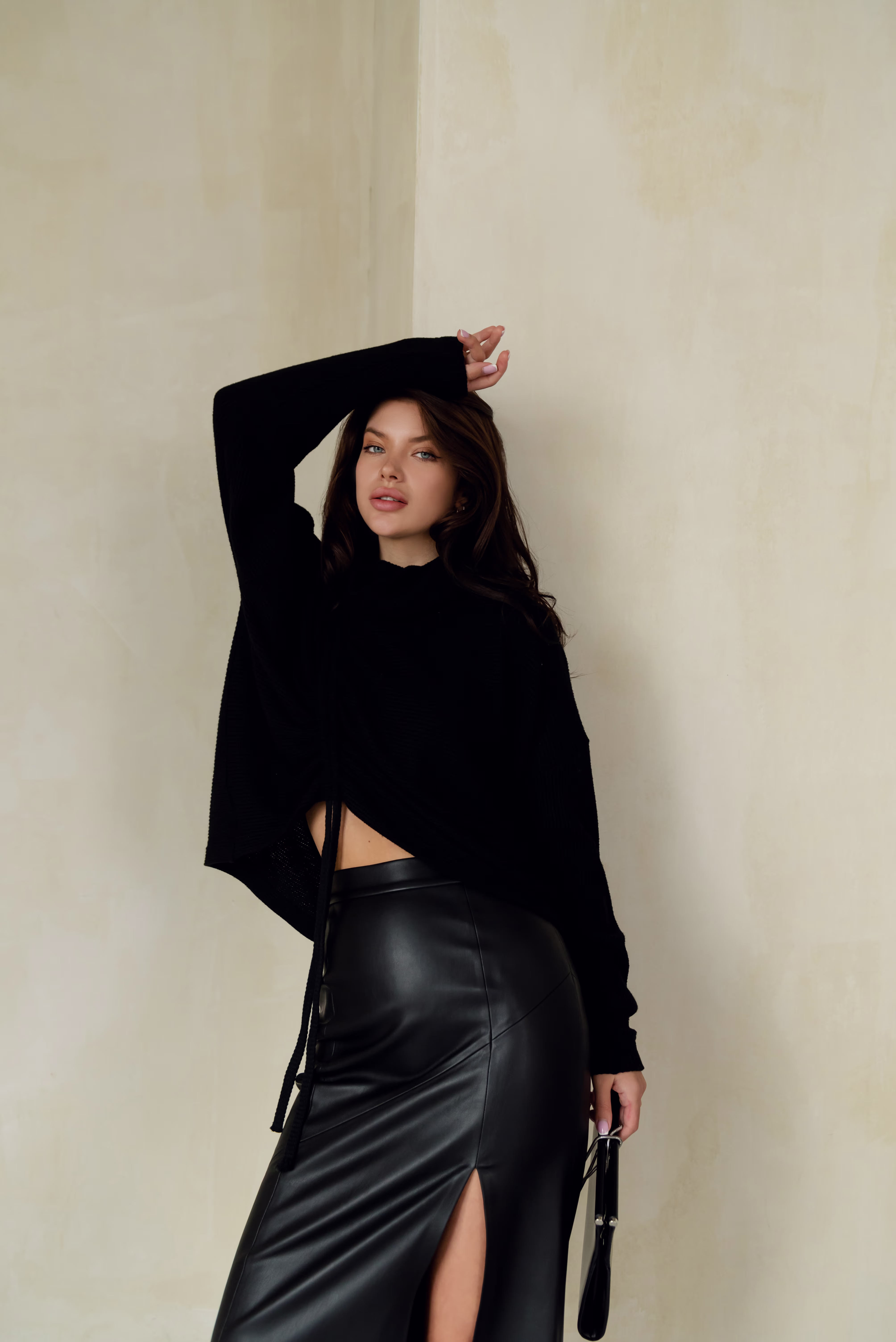 Drawstring Sweater 1